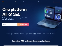 SEO Software -- All-In-One SEO Tools for full cycle SEO optimisation