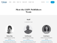 LION Staff - LION Publishers