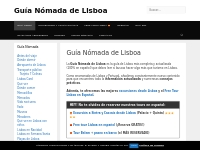Lisboa Turismo (2024) - Viajar con la Guía Nómada de Lisboa