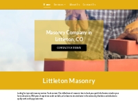       Masonry Company | Masonry Contractors | Littleton, CO