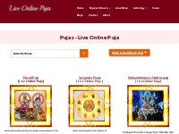 Pujas | Live Online Puja | Personalized HD Live Online Pujas, Homams