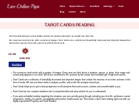 Tarot Cards Reading   Online Tarot Reading   Live Online Puja