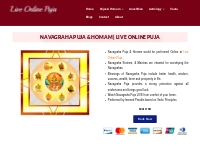 Navagraha Puja | Online Puja for Navagraha | Live Online Puja