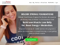                 Bolder STRONG: Foundations / 4-Week