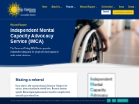 Independent Mental Capacity Advocacy Service (IMCA) - Living Options D