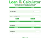 LoanCalculator.org: Online Loan Calculator