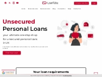 Unsecured Personal Loans | Apply up to £35K Online | Instant Quotes
