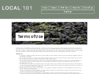 Terms of Use | Local 101 Reykjavik