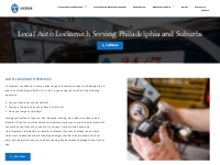Auto Locksmith | Car Locksmith | Top locksmith service in Philadelphia