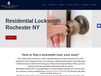 How To Find A Locksmith | Residential | ROCHESTER LOCKSMITH (585) 978-