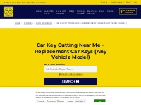 Car Key Cutting Near Me - Replacement Car Keys (Any Vehicle Model)
