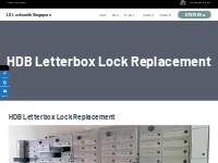 HDB Letterbox Lock Replacement   Unlock Service at Low Cost