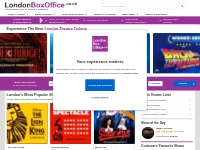 London Theatre Tickets - London Box Office