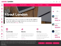 About London - Currency, travel advice and more