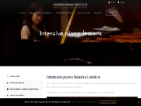 Intensive Piano Lessons London - Make Progress Fast!