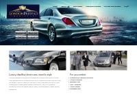 London Chauffeur service -  Luxury car hire -