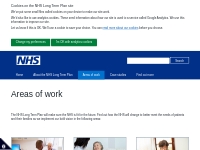 NHS Long Term Plan   Areas of work