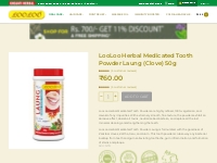 Buy Looloo Laung Powder 50g (Clove) | LooLoo Herbal