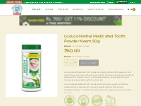 Buy Looloo Neem Powder 50g | LooLoo Herbal