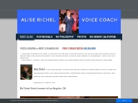 Bel Canto Voice Lessons   Professional Vocal Coaching in Los Angeles, 