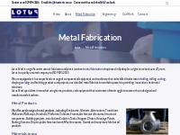 Certified Metal Fabrication Shop Sydney | Lotus Steel