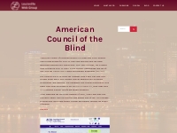 American Council of the Blind | Louisville Web Group