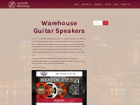Warehouse Guitar Speakers | Louisville Web Group