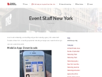 Event Staff New York - Trained Promo Staff Manhattan | Hire Events Sta
