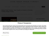 Deep Fried Turkey: Your Guide to Inside   Outside Turkey Deep Frying