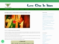 ISTIKHARA FOR MUSLIM MARRIAGE - LOVE DUA IN ISLAM