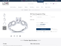 Diamond Engagement Rings - Elif Fancy Bridal Ring