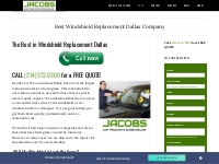Jacobs Low Price Auto Glass - Windshield Replacement Dallas