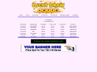 Lucky Draw Lotto Winners