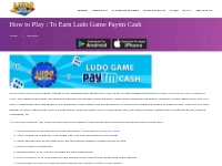 How to play: To Earn Ludo Game Paytm Cash | Ludo 365