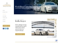 Packages | Luxury Wedding Cars Sydney