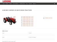 Garden 40-60hp tractor   CHINA LUZHONG TRACTOR