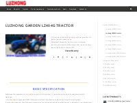 Luzhong LZ404G tractor   CHINA LUZHONG TRACTOR