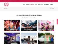 Party Bus Service in Las Vegas | Hire a Party Bus - Crown LV