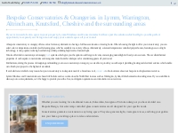 Bespoke Conservatories   Orangeries in Warrington - Lymm Windows   Con