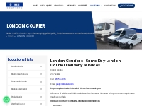 Couriers In London | Same Day Couriers | London Courier Services
