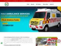 24hrs Ambulance Services in Delhi - Maa Ambulance Number