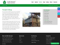 Temple Lifting - Jay Maa Saraswati Building Lifting