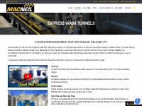 Express Car Wash Tunnels | MacNeil Wash Systems