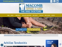 Achilles Tendonitis - Macomb Spine Care