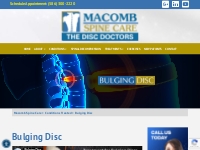 Bulging Disc - Macomb Spine Care