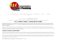 Plumber | Drain Cleaning | (705)7335154 | M.A.C Stewart Plumbing