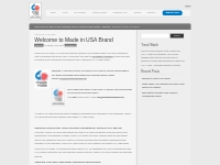 Welcome to Made in USA Brand | Made in the USA Brand   Logo Certificat