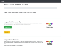 Best Free Windows Software & Android Apps | magayo