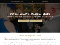 Magician Leeds | Amazing Close up Table Magician Hire Duncan