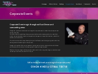 Corporate Events | Magician George